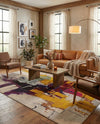 Marrakesh Elegance Collection Area Rug -  Riad Rectangle Beige  lifestyle 7