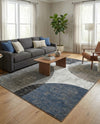 Copenhagen Edge Collection Area Rug -  Amager Rectangle Multi  lifestyle 9