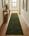 Bloomsbury Elegance Collection Area Rug -  Kensington (Green) Runner Green  lifestyle 69