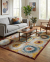 Aegean Elegance Washables Collection Area Rug -  Rhodes Rectangle Multi  lifestyle 22