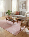 Urban Terrace Collection Area Rug -  Chelsea (Pink) Rectangle Pink  lifestyle 6