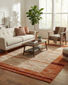 Autumn Meadow Collection Area Rug -  Nutmegwood Rectangle Beige  lifestyle 16