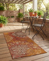 Urban Terrace Collection Area Rug -  Veranda Runner Rust Red  lifestyle 53