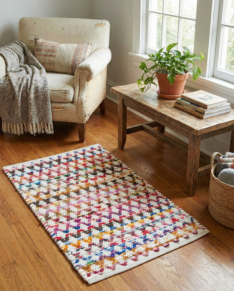 Woven Udaipur Collection Area Rug - Howrah Rectangle Multi  lifestyle 6