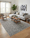 Urban Oasis Rugs Collection Area Rug -  Terrace (Black) Rectangle Black  lifestyle 11