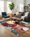 Aegean Elegance Washables Collection Area Rug -  Crete Rectangle Multi  lifestyle 31
