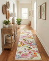 Venetian Elegance Collection Area Rug -  Marghera Runner Ivory  lifestyle 56