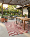 Urban Terrace Collection Area Rug -  Astoria (Rust Red) Rectangle Rust Red  lifestyle 4