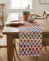 Woven Udaipur Collection Area Rug - Howrah Table Runner Multi  lifestyle 36