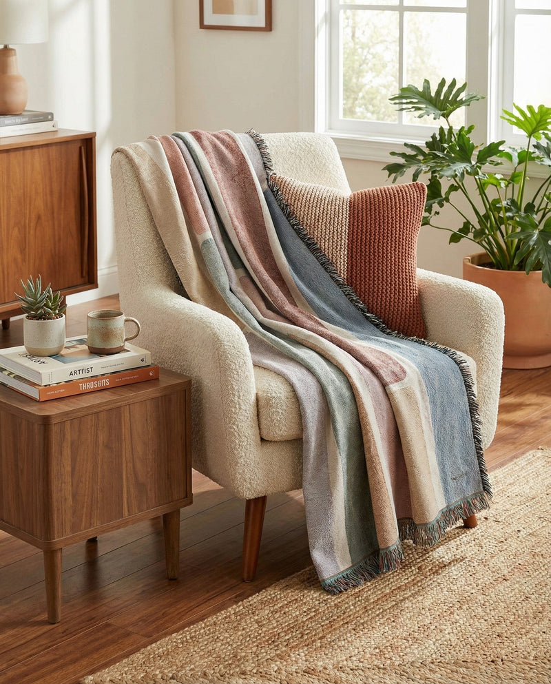 Fleece Haven Collection Area Rug -  Wickenburg Rectangle Multi  lifestyle 3