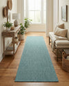 Seaside Serenity Collection Area Rug - Veranda (Aquamarine) Runner Aquamarine  lifestyle 51