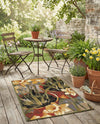 Seaside Blooms Collection Area Rug - Eden Rectangle Multi  lifestyle 10