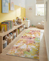 Wonder Tykes Collection Area Rug -  Flutter Runner Multi  lifestyle 51