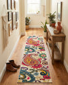 Marrakesh Elegance Collection Area Rug -  Beni Runner Cream  lifestyle 56
