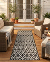 Urban Oasis Rugs Collection Area Rug -  Boulevard (Charcoal Gray) Runner Charcoal Gray  lifestyle 50