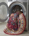 Chateau Elegance Collection Area Rug - Versailles Round Multi  lifestyle 49