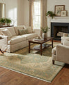 Chelsea Elegance Collection Area Rug -  Twickenham Rectangle Light Green  lifestyle 27