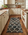 Trellis Mosaic Collection Area Rug -  Pergolatown (Blue Multi) Runner Blue Multi  lifestyle 38