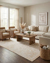 Tribal Terrace Treasures Collection Area Rug - Mayan Marina (Natural) Rectangle Natural  lifestyle 24