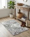 Riviera Elegance Collection Area Rug -  Monaco (Gray) Rectangle Gray  lifestyle 7