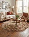 Neptune Elegance Collection Area Rug -  Galatea (Beige Cream) Octagon Beige Cream  lifestyle 54