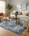 Urban Oasis Rugs Collection Area Rug -  Penthouse (Blue) Rectangle Blue  lifestyle 24