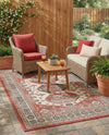 Patio Heritage Collection Area Rug - Veranda Rectangle Multi  lifestyle 17