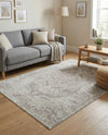 Cambridge Classics Collection Area Rug -  Magdalene (Gray) Rectangle Gray  lifestyle 7