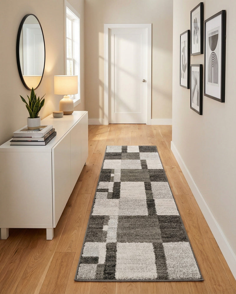Autumn Meadow Collection Area Rug -  Sycamoreside (Gray) Runner Gray  lifestyle 56
