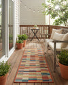 Coastal Terrace Collection Area Rug -  Harbor Runner Multi  lifestyle 66