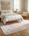 Adriana Terrace Collection Area Rug - Capri (Rose) Rectangle Rose  lifestyle 13