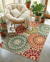 Urban Terrace Collection Area Rug -  Esplanade Rectangle Beige  lifestyle 40