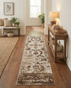 Andes Summit Collection Area Rug -  Huascarán Runner Chocolate Brown  lifestyle 34