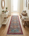 Bazaar Chic Collection Area Rug -  Nador Runner Multi  lifestyle 45
