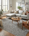 Urban Oasis Rugs Collection Area Rug -  Terrace (Black) Rectangle Black  lifestyle 30