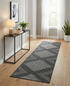 Urban Terrace Collection Area Rug -  Chelsea (Charcoal Gray) Runner Charcoal Gray  lifestyle 29
