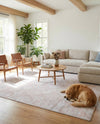 Aegean Elegance Washables Collection Area Rug -  Tinos Rectangle Rose Pink  lifestyle 9