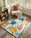 Caribbean Terrace Collection Area Rug -  Grenada Rectangle Ivory  lifestyle 29