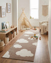 Wonder Tykes Collection Area Rug -  Dreamview Runner Hazelnut Beige  lifestyle 68