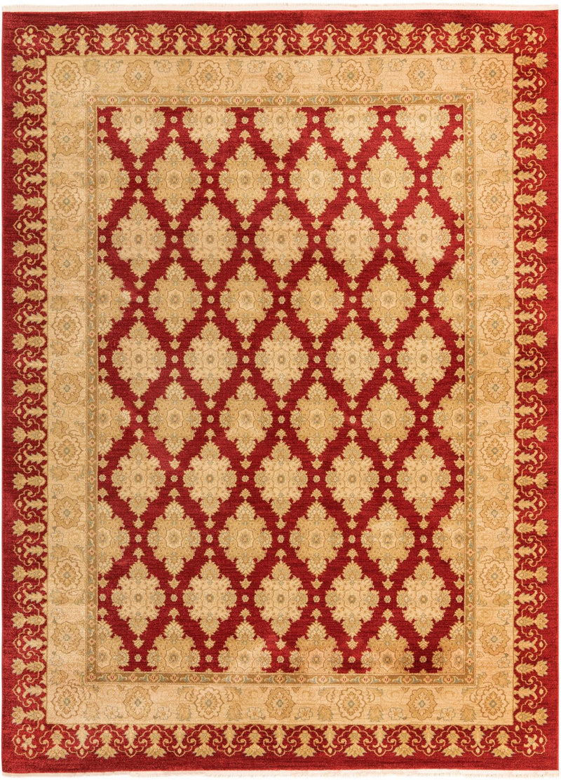 Chelsea Elegance Collection Area Rug -  Hyde Rectangle Red  lifestyle 3