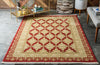 Chelsea Elegance Collection Area Rug -  Hyde Rectangular Red  lifestyle 13
