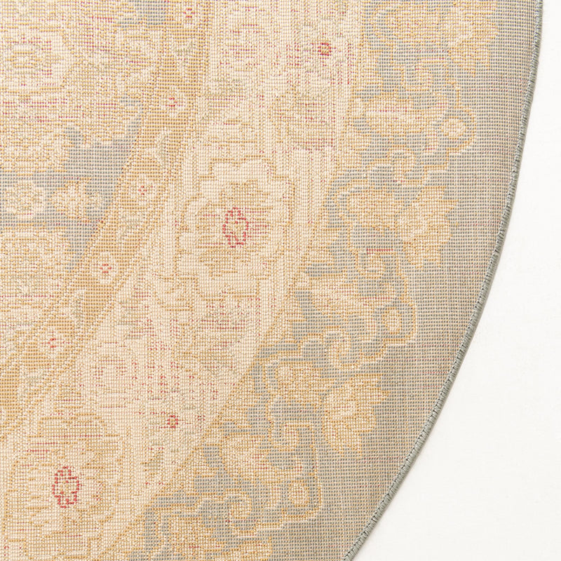 Chelsea Elegance Collection Area Rug -  Hyde Round Blue  lifestyle 23
