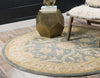 Chelsea Elegance Collection Area Rug -  Stockwell Round Blue  lifestyle 122