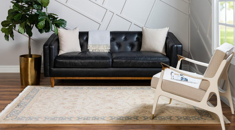 Chelsea Elegance Collection Area Rug -  Stockwell Rectangle Champagne  lifestyle 15