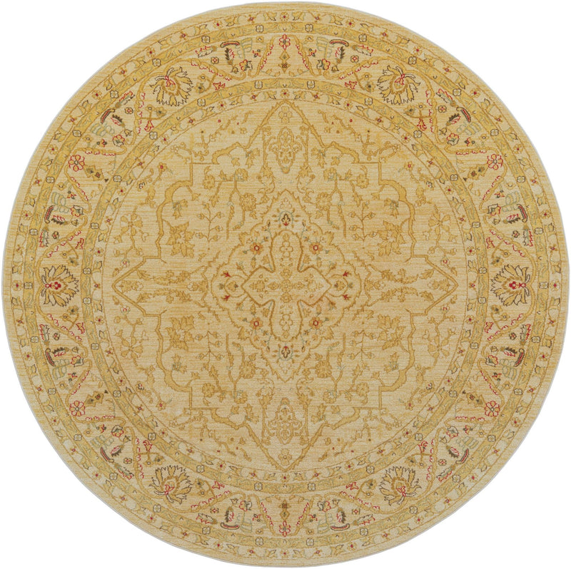 Chelsea Elegance Collection Area Rug -  Twickenham Round Cream  lifestyle 68