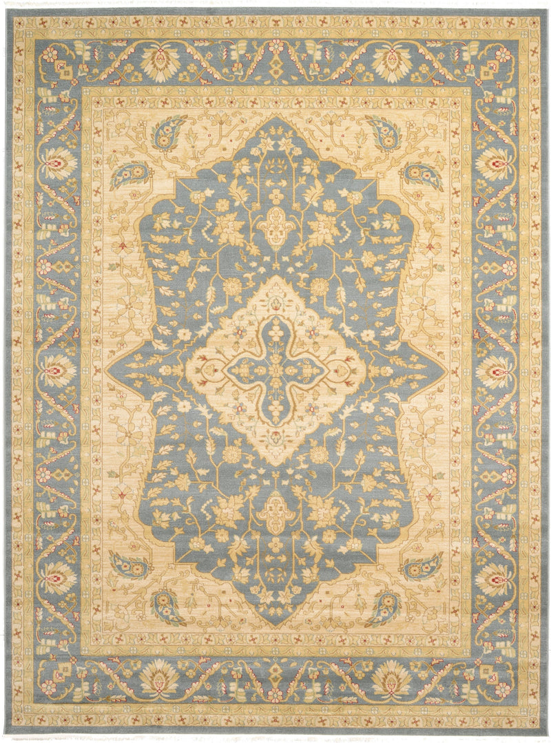 Chelsea Elegance Collection Area Rug -  Twickenham Rectangle Blue  lifestyle 5