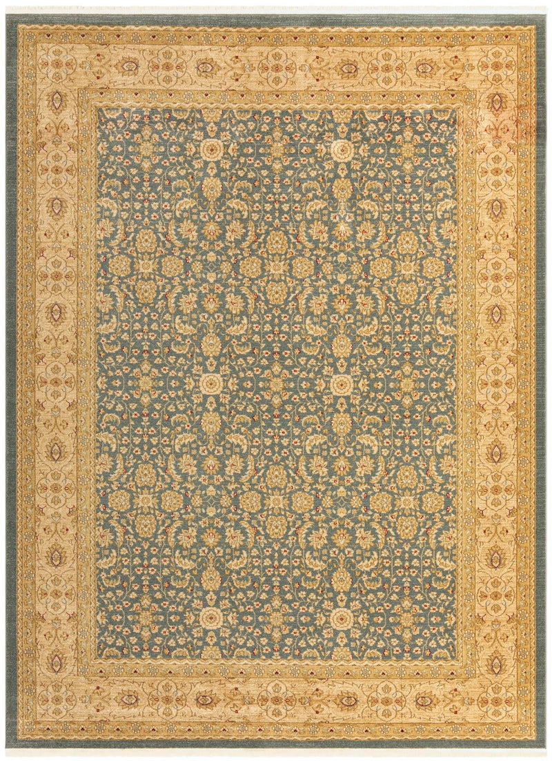 Chelsea Elegance Collection Area Rug -  Hampton Rectangle Blue  lifestyle 6