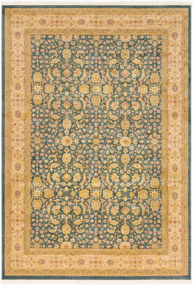 Chelsea Elegance Collection Area Rug -  Hampton Rectangle Blue  lifestyle 5
