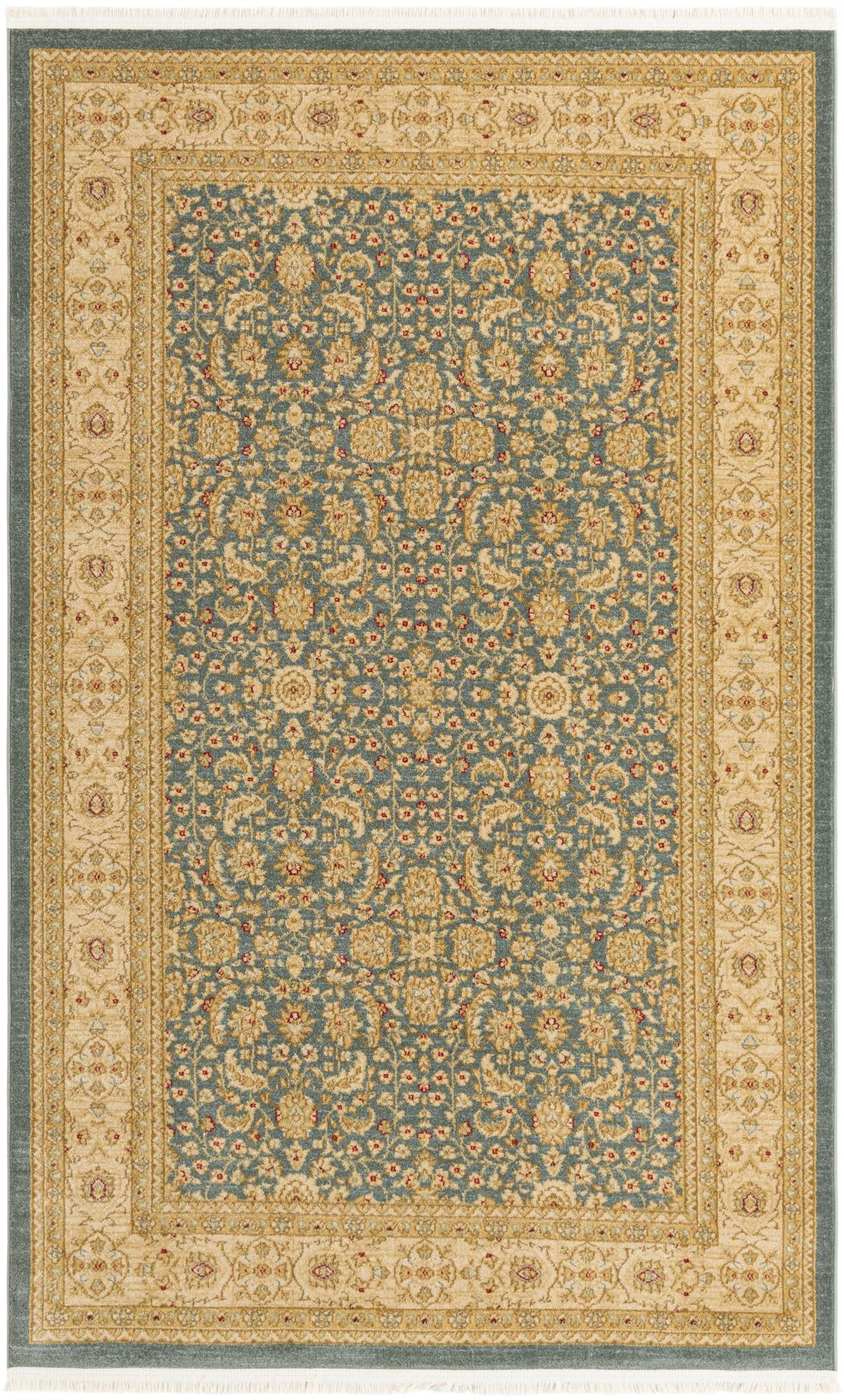 Chelsea Elegance Collection Area Rug -  Hampton Rectangle Blue  lifestyle 2