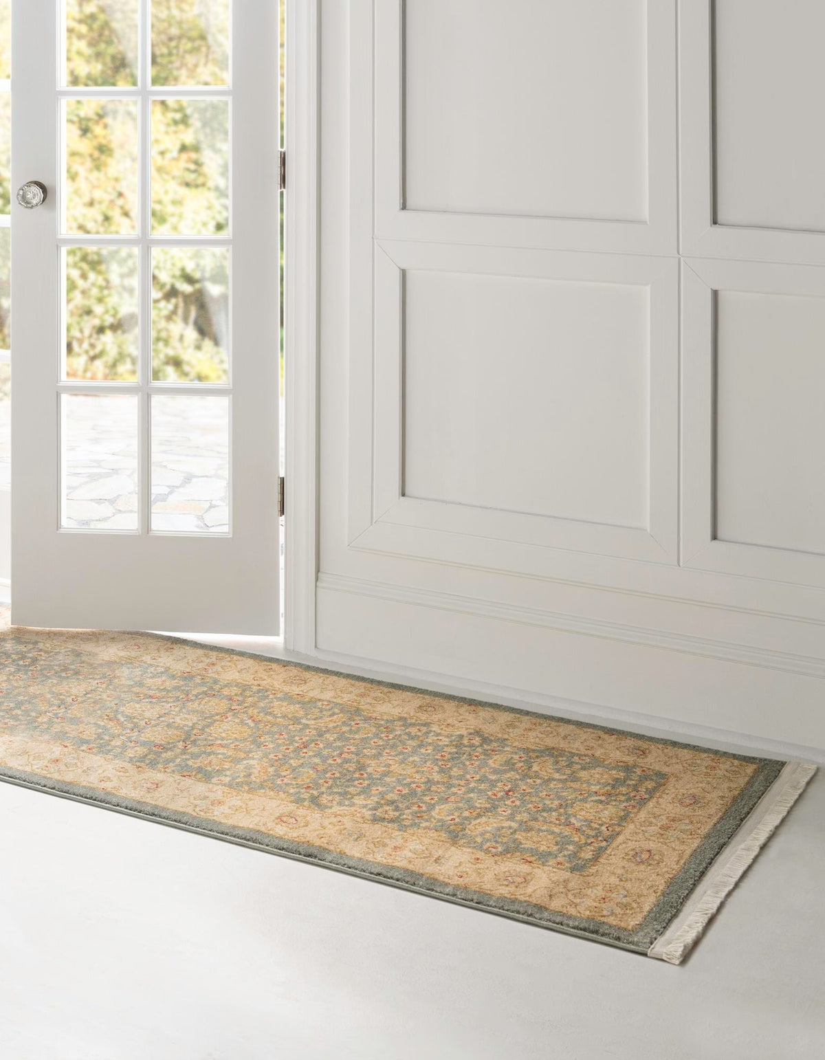 Chelsea Elegance Collection Area Rug -  Hampton Runner Blue  lifestyle 25